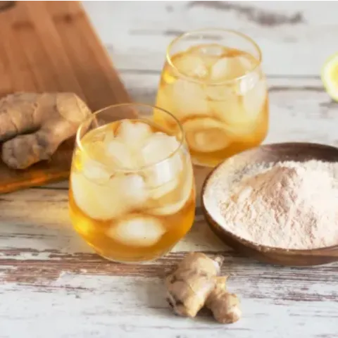 Kombucha in two glasses